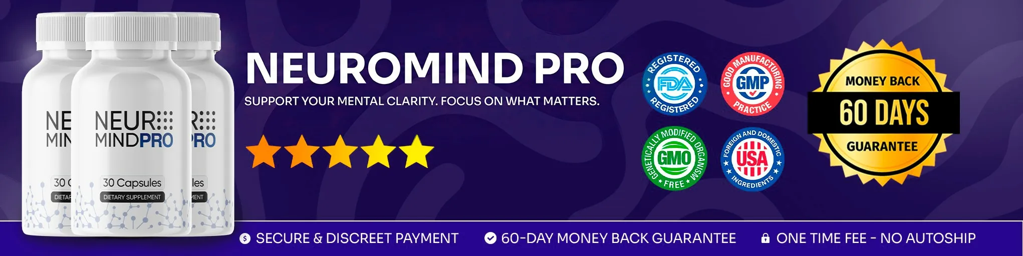 Neuromind Pro 180-Day Guarantee