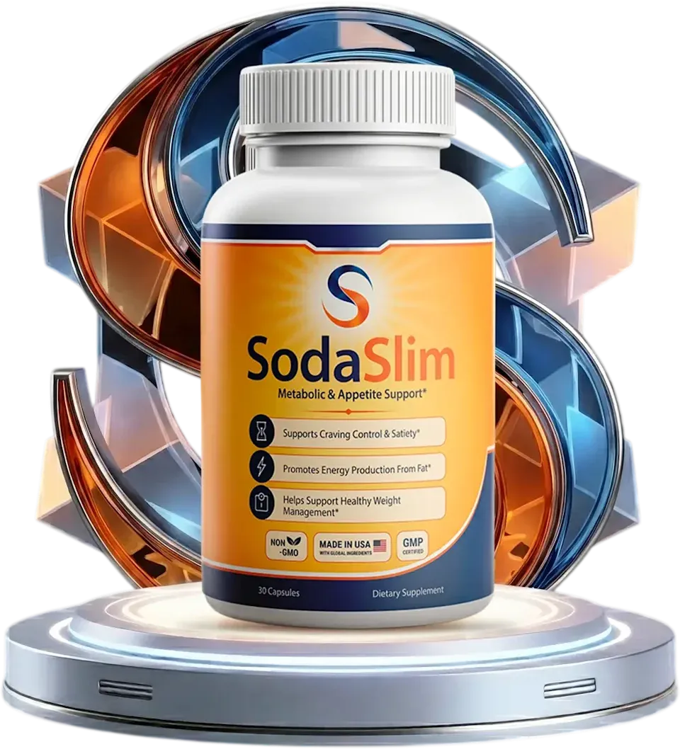 SodaSlim metabolic support supplement bottles