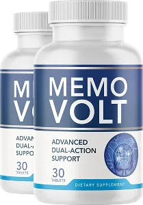 MemoVolt supplement bottle from the official sales page